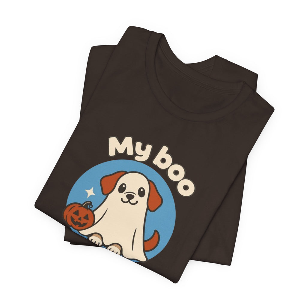 My Boo Has Paws Tee - Cute Halloween Puppy T-Shirt