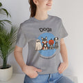 Dogs Because People Are Creepy Tee - Cute Halloween Puppy T-Shirt