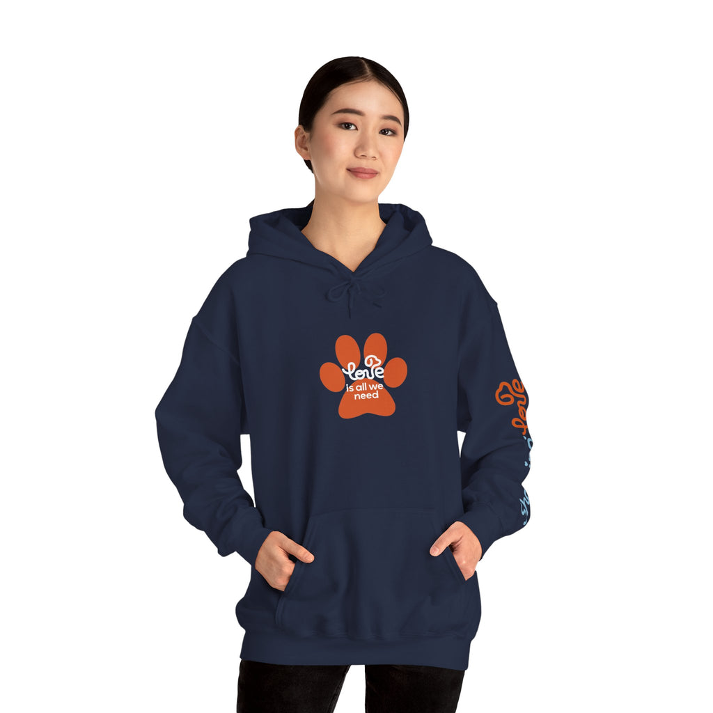 Unisex Sharing Love Hooded Sweatshirt