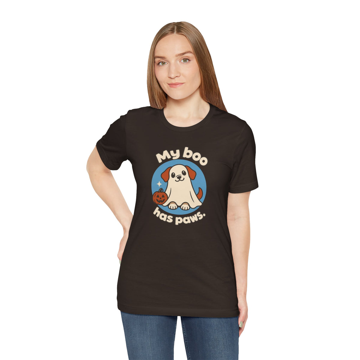My Boo Has Paws Tee - Cute Halloween Puppy T-Shirt
