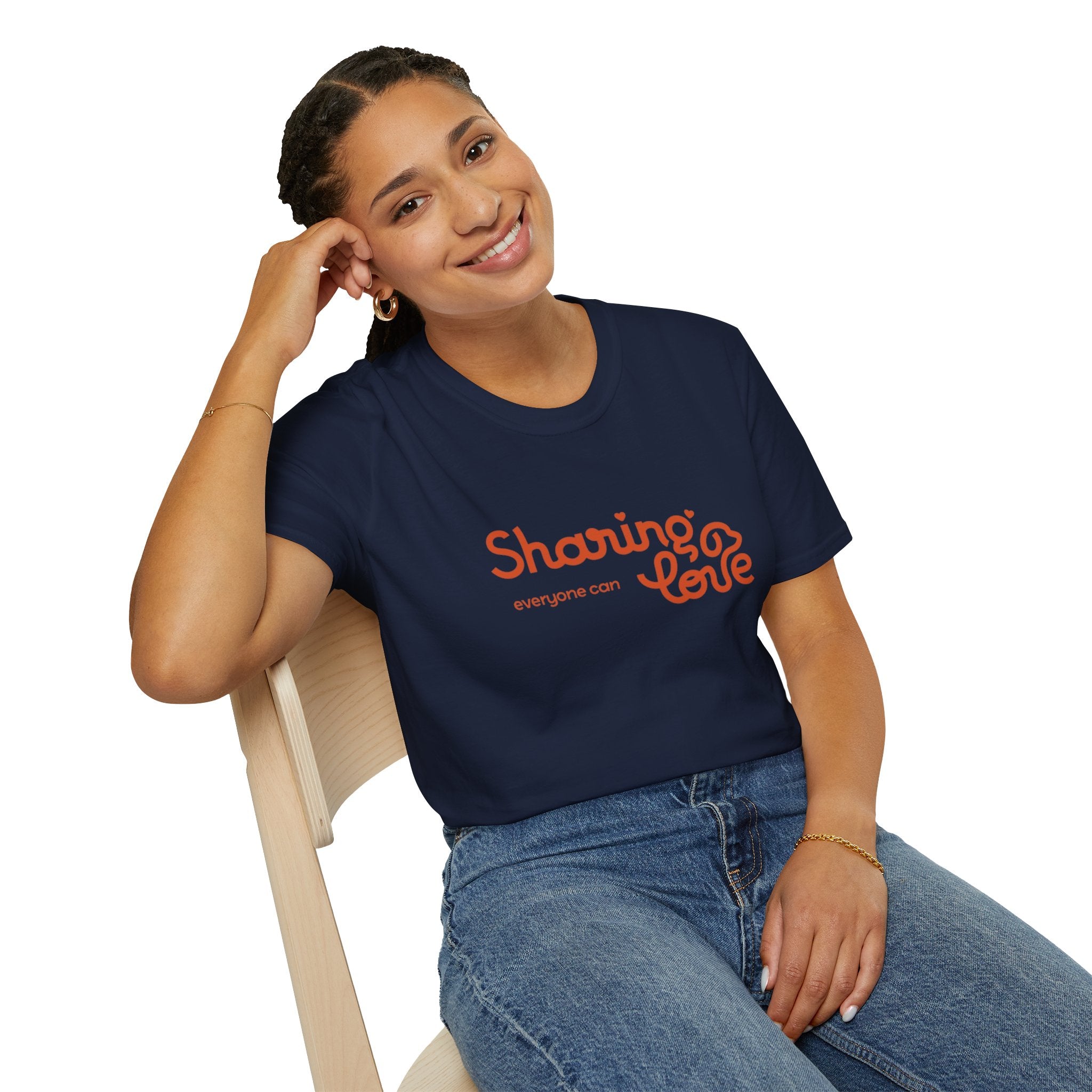 Unisex Sharing Love T-Shirt (Logo)