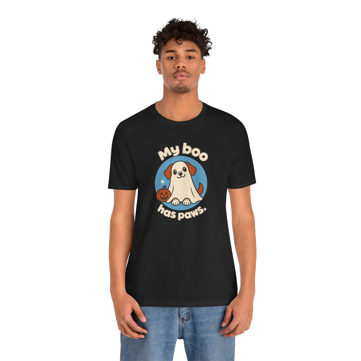 My Boo Has Paws Tee - Cute Halloween Puppy T-Shirt