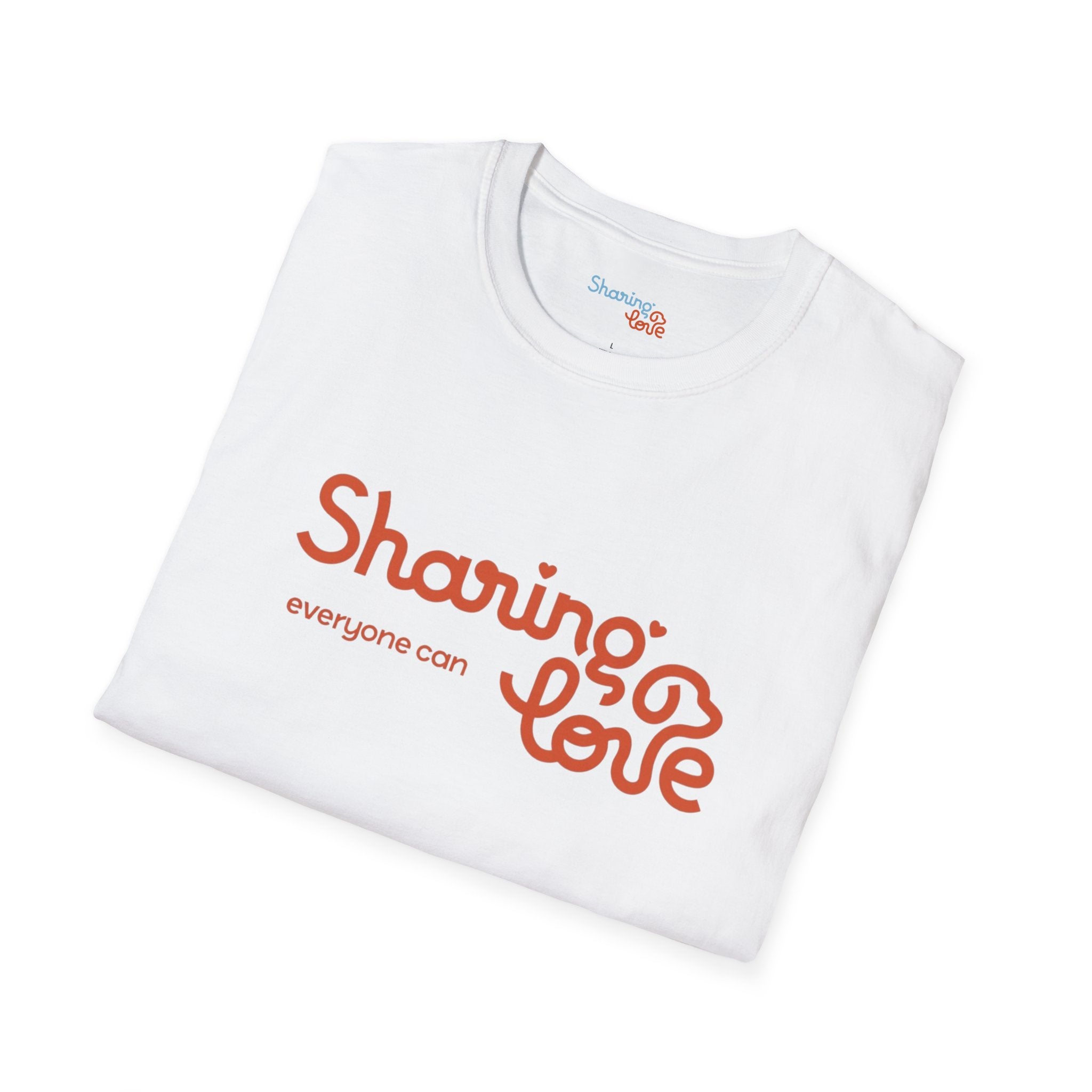 Unisex Sharing Love T-Shirt (Logo)