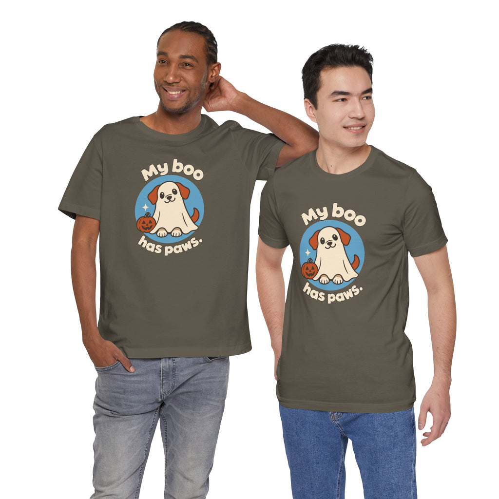 My Boo Has Paws Tee - Cute Halloween Puppy T-Shirt