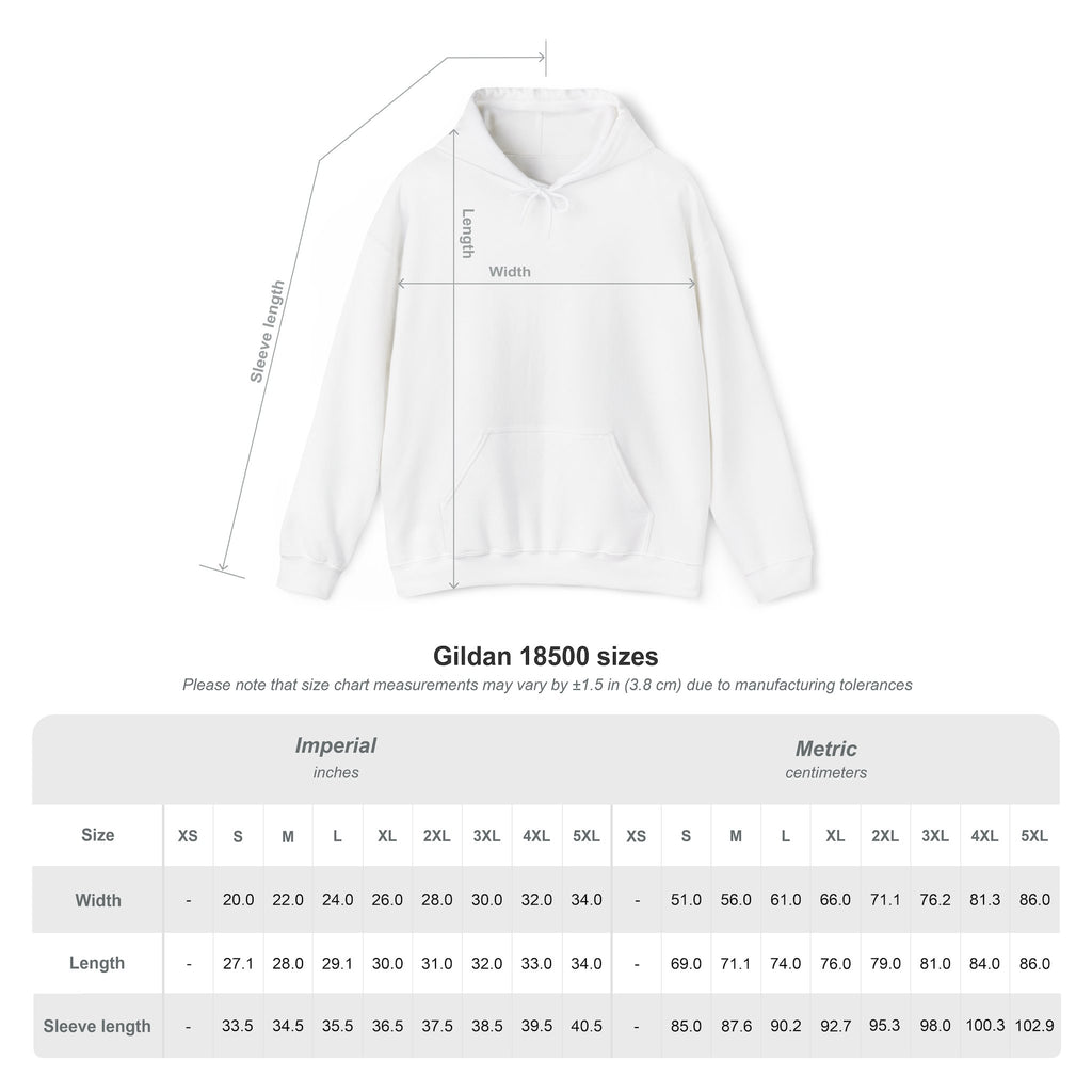 Unisex Sharing Love Hooded Sweatshirt