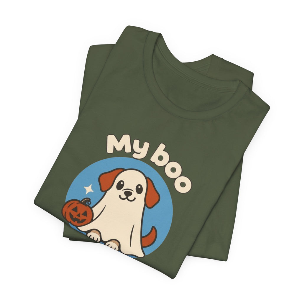 My Boo Has Paws Tee - Cute Halloween Puppy T-Shirt