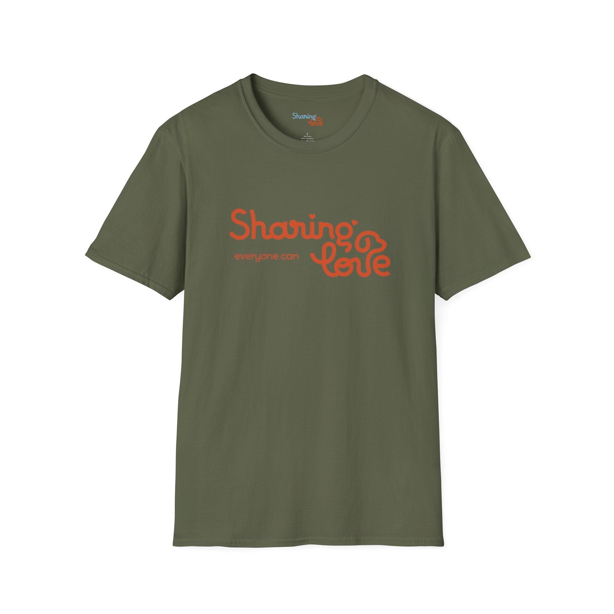Unisex Sharing Love T-Shirt (Logo)