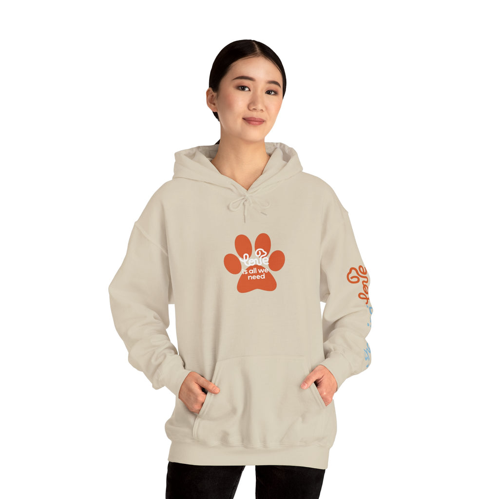 Unisex Sharing Love Hooded Sweatshirt