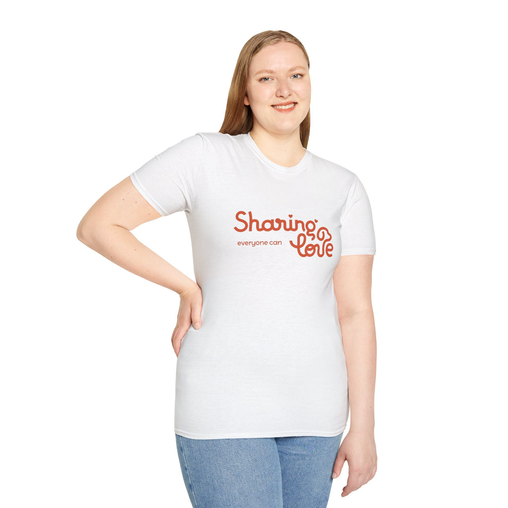 Unisex Sharing Love T-Shirt (Logo)