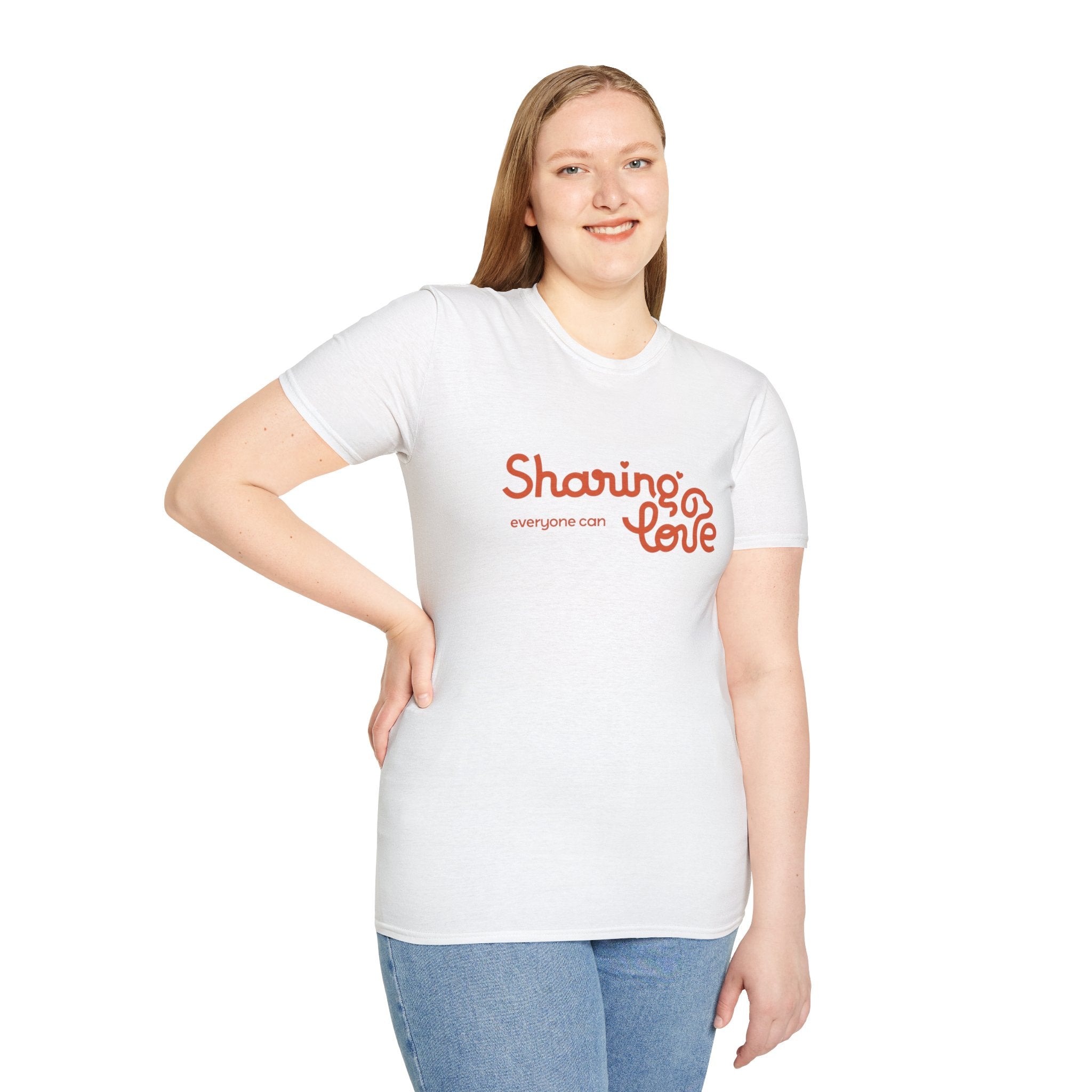 Unisex Sharing Love T-Shirt (Logo)