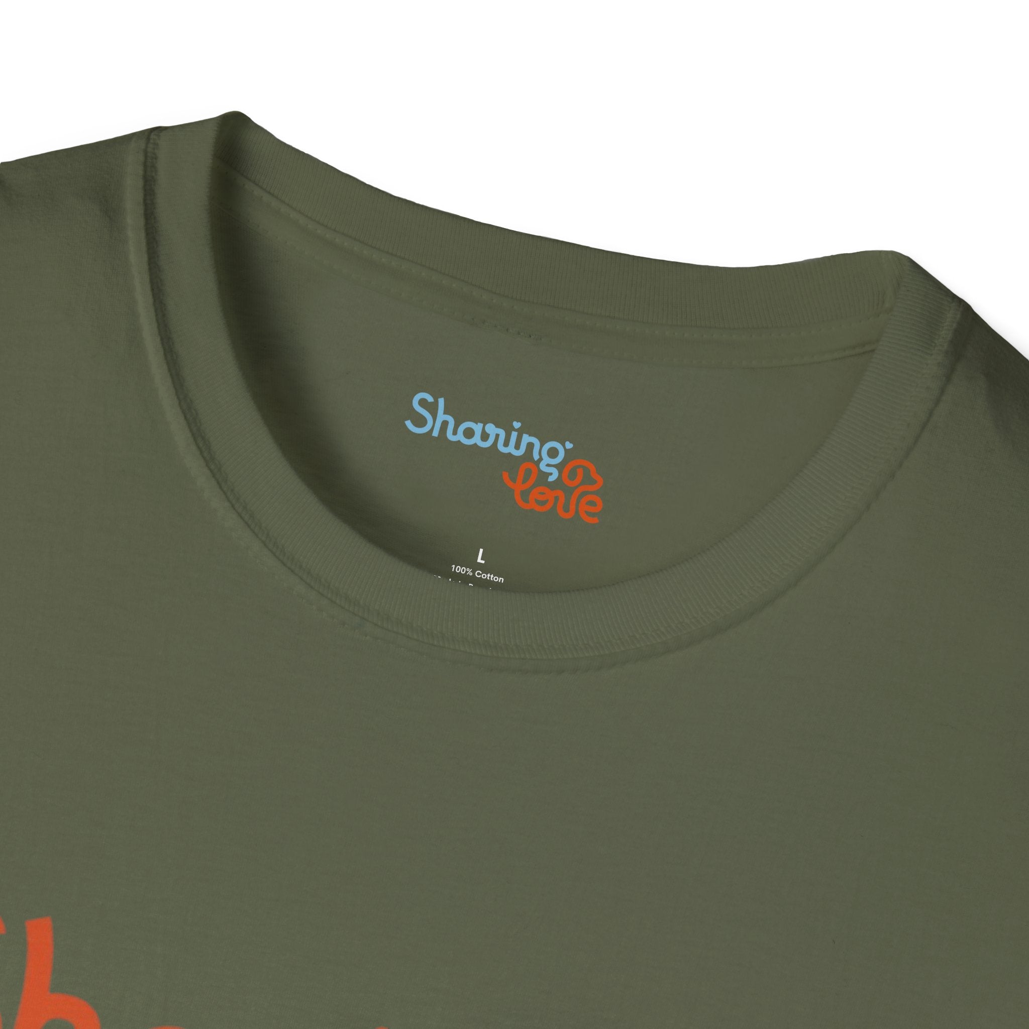 Unisex Sharing Love T-Shirt (Logo)