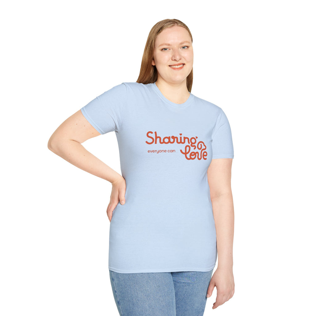 Unisex Sharing Love T-Shirt (Logo)