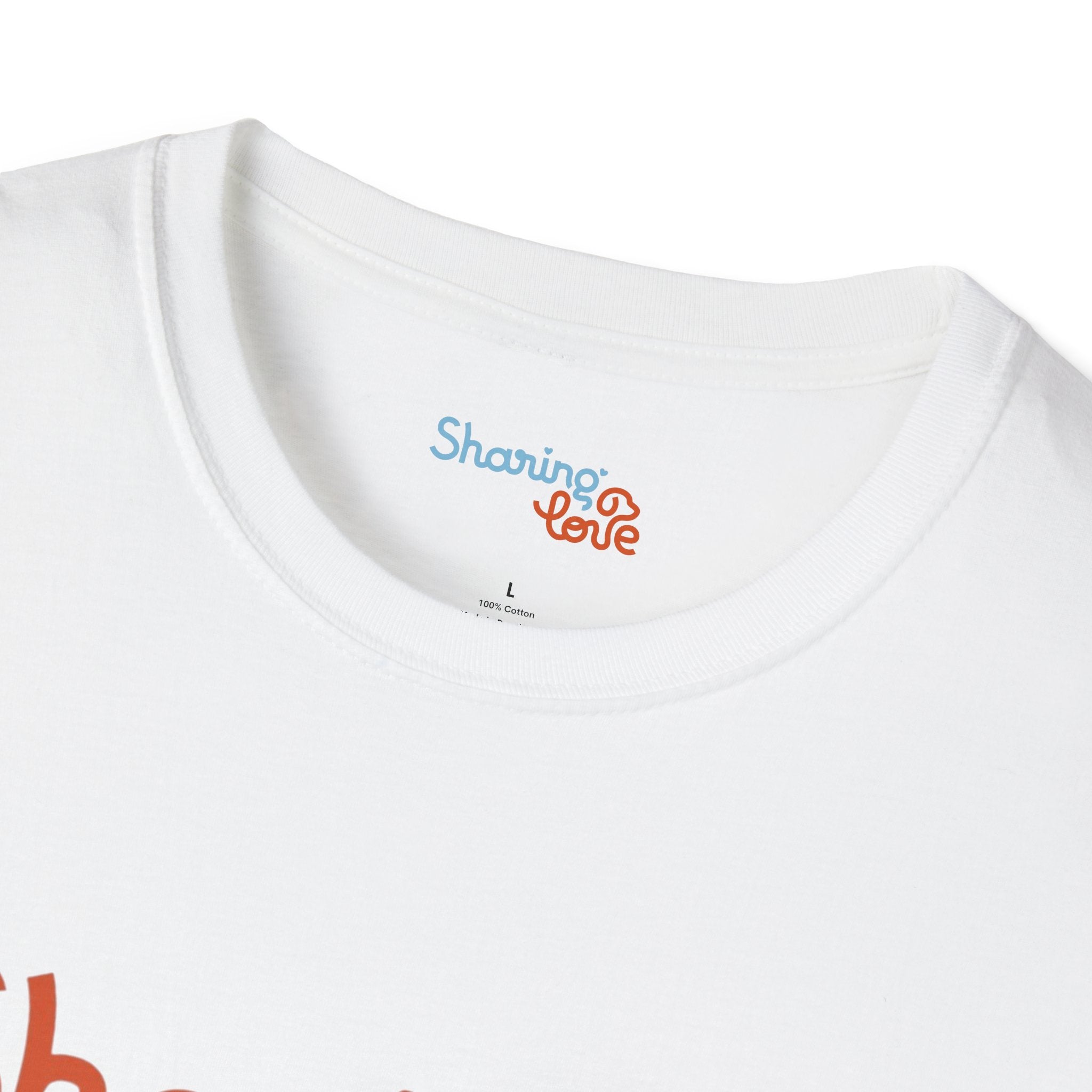 Unisex Sharing Love T-Shirt (Logo)