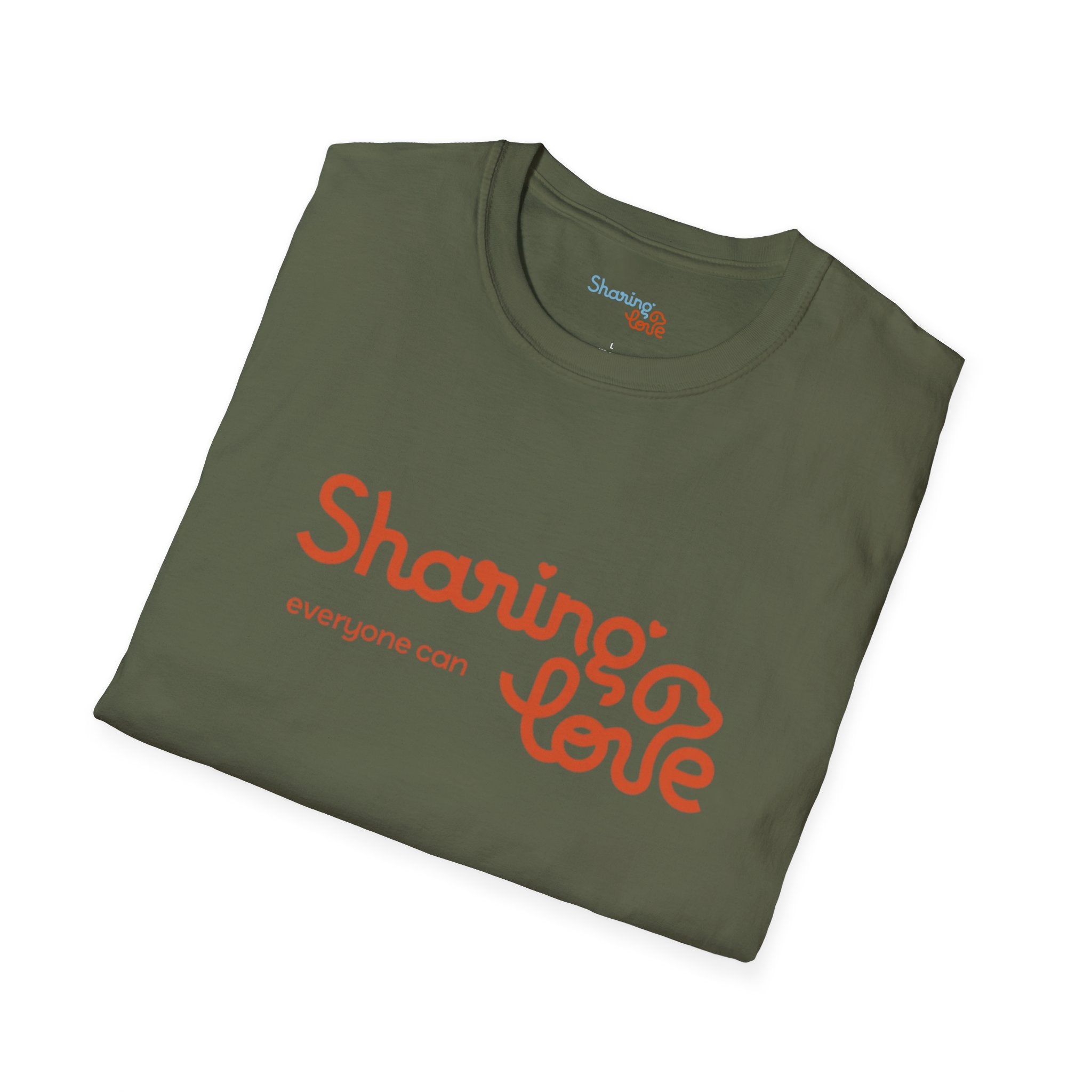 Unisex Sharing Love T-Shirt (Logo)