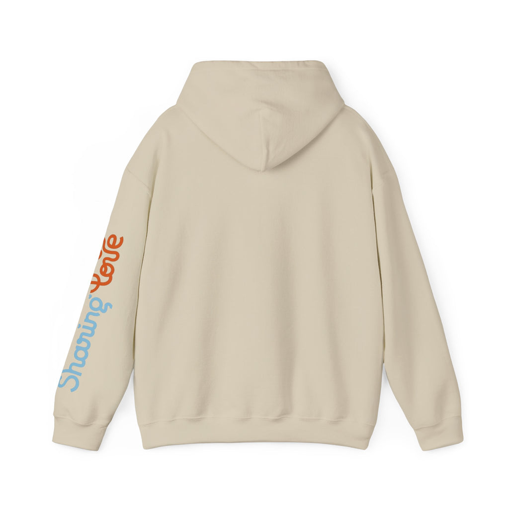 Unisex Sharing Love Hooded Sweatshirt