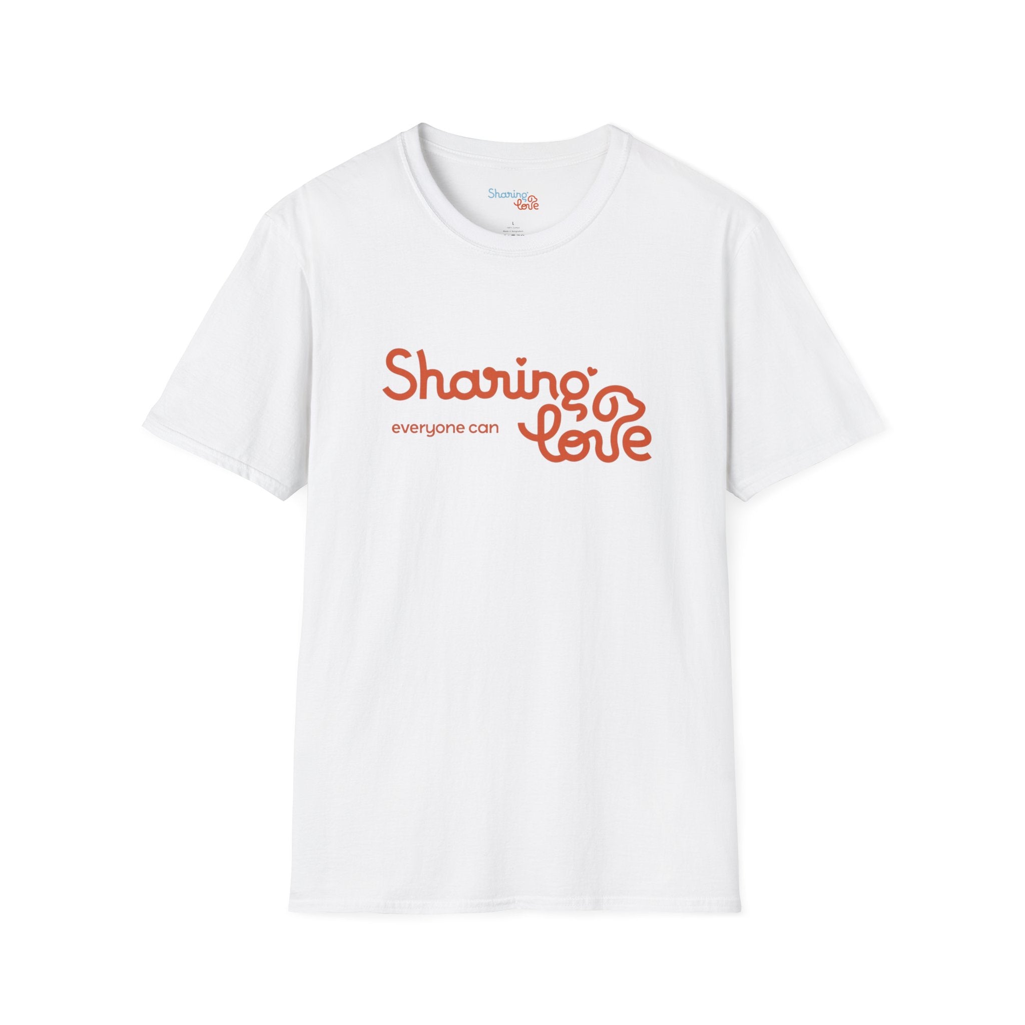 Unisex Sharing Love T-Shirt (Logo)