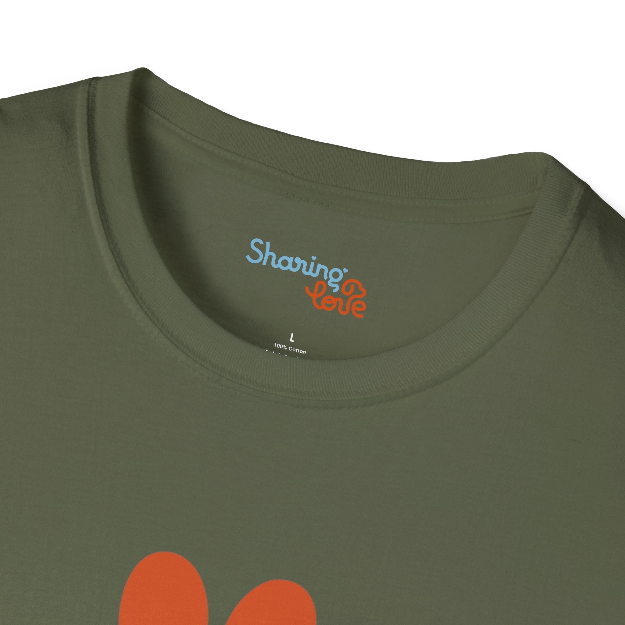 Paw Print “Love is All We Need” T-Shirt