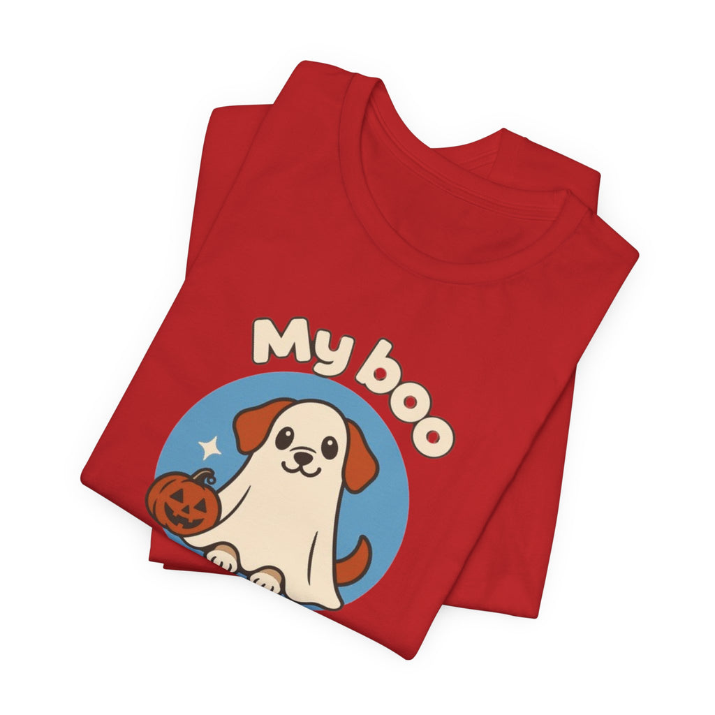 My Boo Has Paws Tee - Cute Halloween Puppy T-Shirt