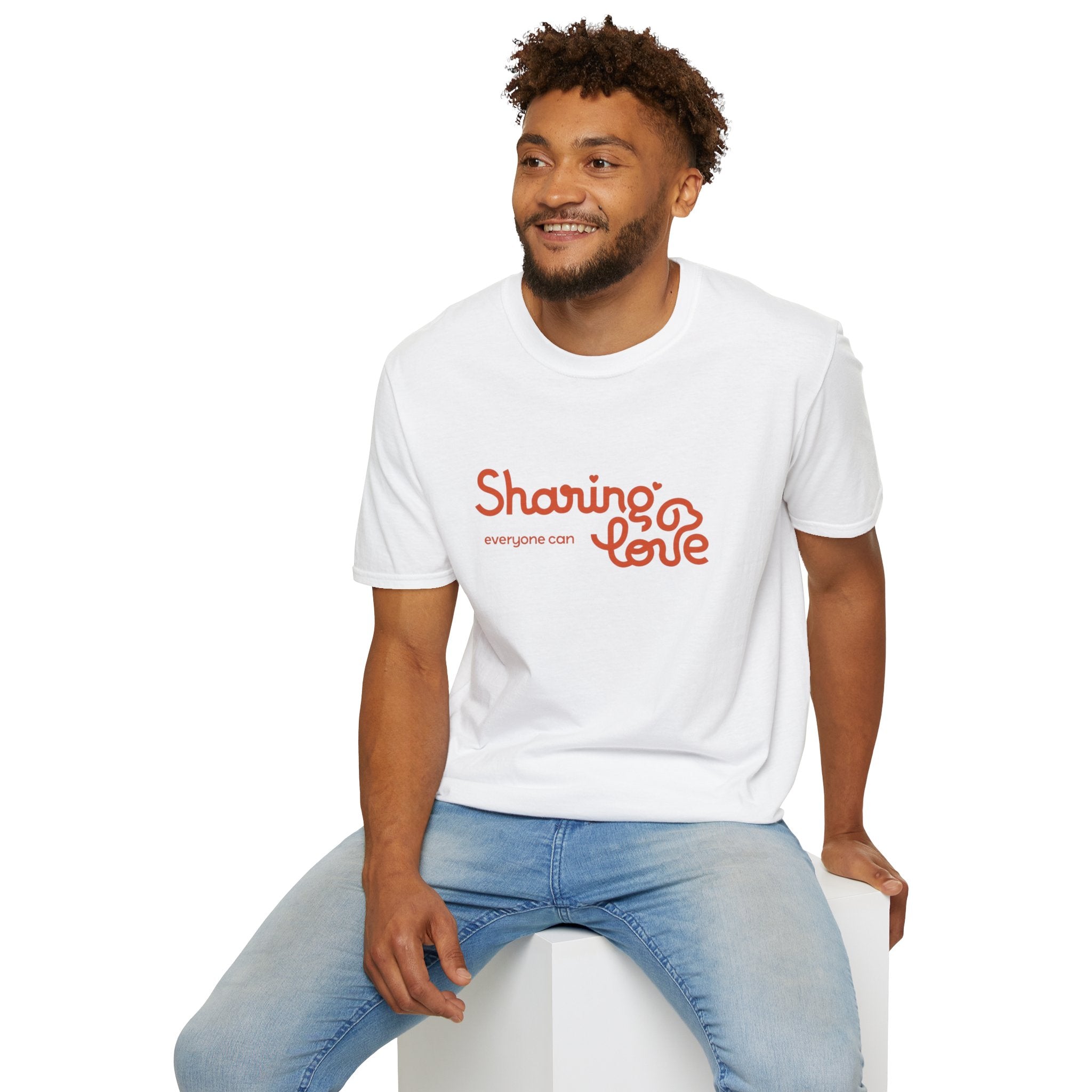 Unisex Sharing Love T-Shirt (Logo)