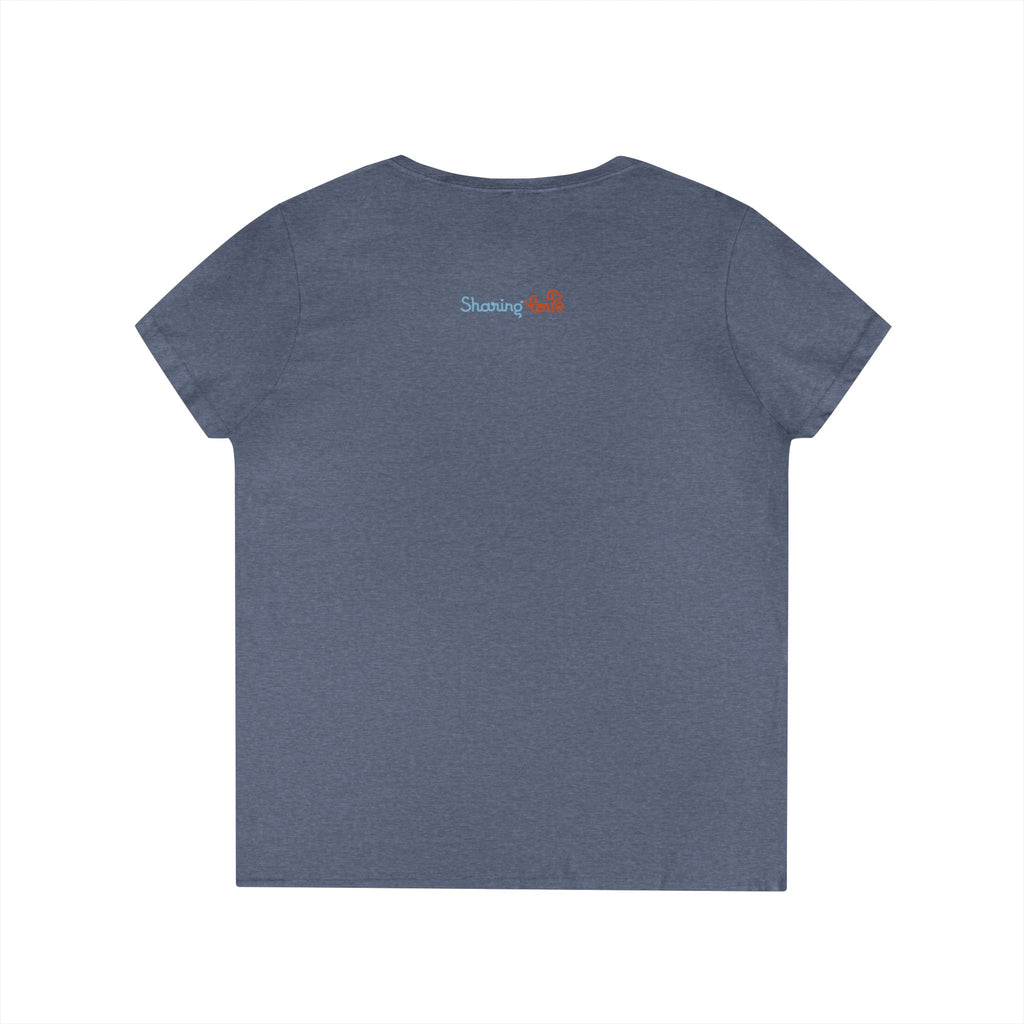 My Boo Has Paws Dog Lover V-Neck T-Shirt