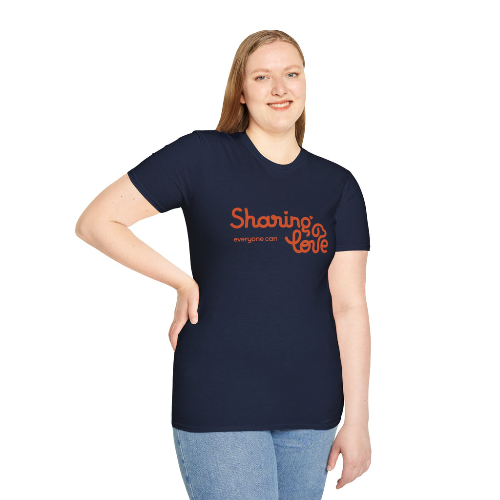 Unisex Sharing Love T-Shirt (Logo)