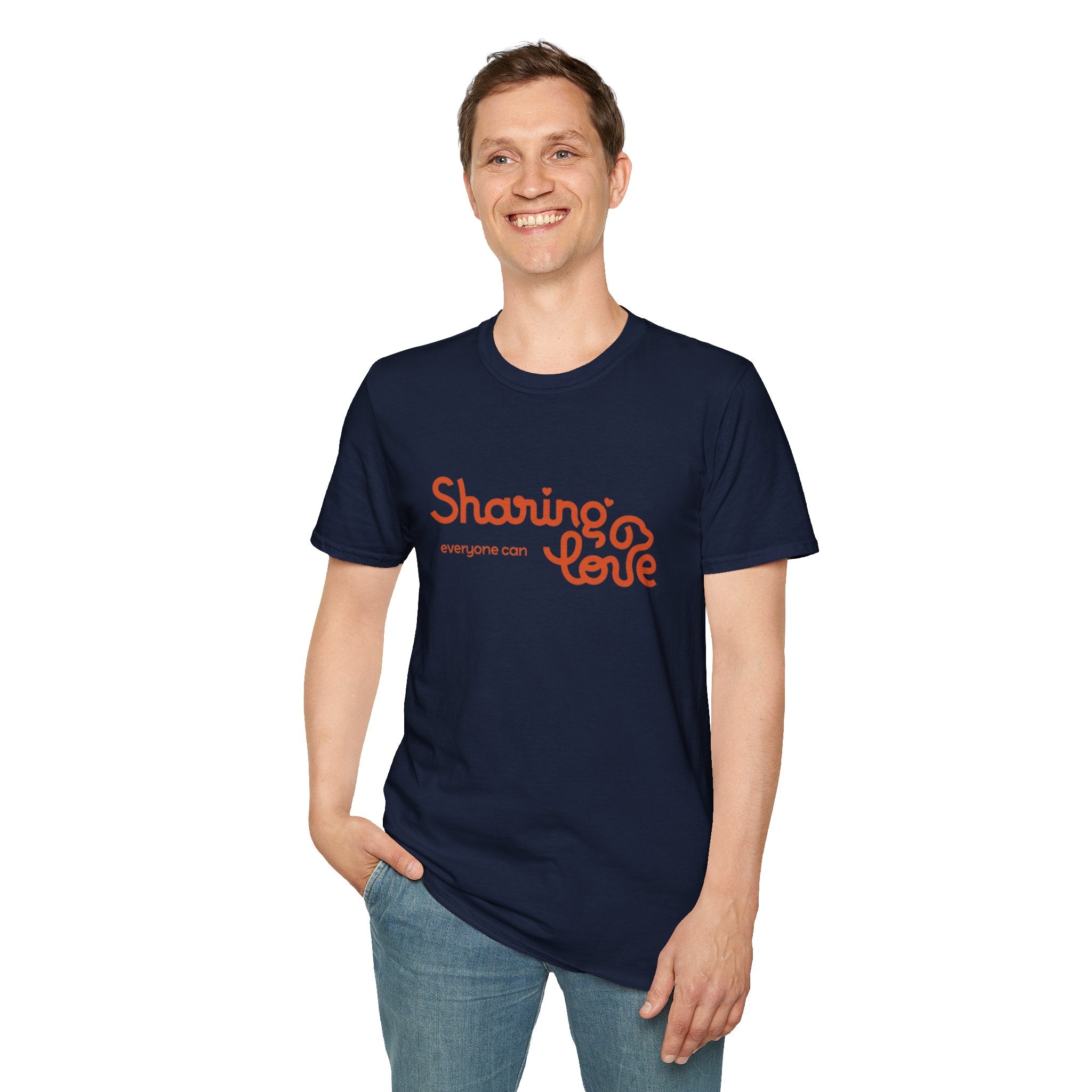 Unisex Sharing Love T-Shirt (Logo)
